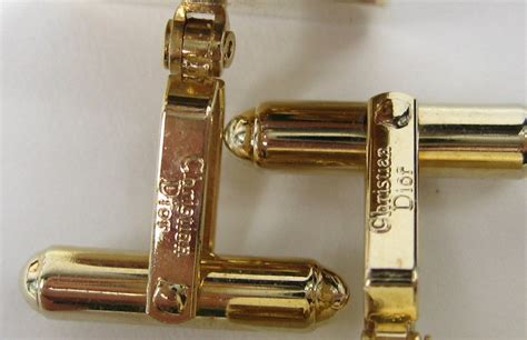 christian dior cufflinks men.